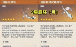 北陆弓原胚做什么武器好？（原神原胚做什么武器）