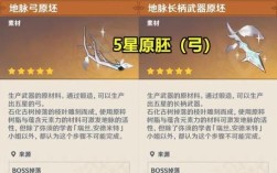 原神原胚做什么武器好？（原神原胚什么类型好）