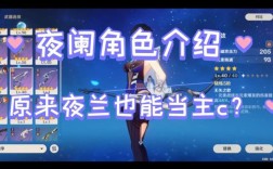 原神夜阑能进国家队吗？原神夜澜是什么c