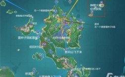 原神鸣神岛雷之印收集路线？（原神鸣神岛有什么材料）