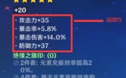 原神主词条都有什么？（原神词条是什么）