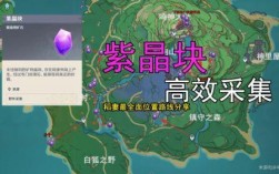 紫晶块采集路线？（原神紫晶矿用什么挖）