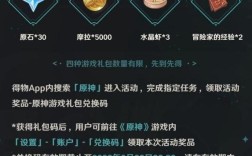 原神得物活动是真的吗？（原神活动得的物品有什么）