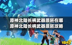 北陆长柄武器原胚可以打造什么？（原神原胚能干什么）