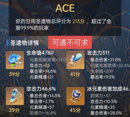 原神角色评级为ace表示什么？为什么国外原神评分高-图1