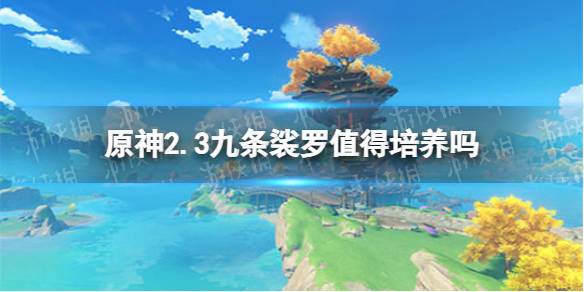 原神九条培养攻略？（原神九条裟罗什么位置）-图3