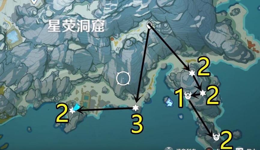 原神雪山星萤洞窟12个符号？（原神12星是什么意思）-图2