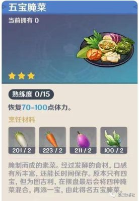 原神加血的食物哪个最好用？（原神有什么回血高的食谱）-图2