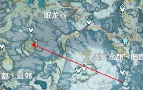 原神雪山无相之冰地下怎么进去？（原神的无相之冰在什么地方）-图2