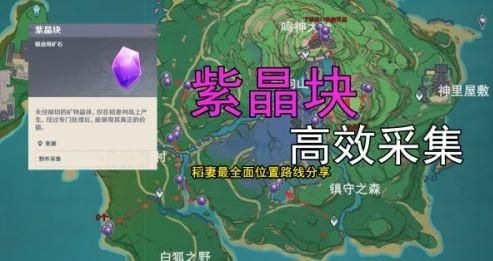 原神路边紫水晶怎么采集？（原神中紫水晶采集后干什么）-图3