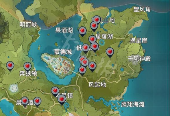 原神蒙德哪个地方苹果最多？（原神里的苹果树在什么地方）-图3