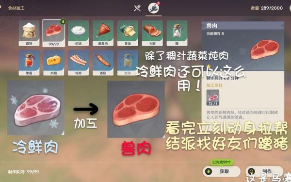 原神哪里卖瘦肉？（原神超市是什么）-图2