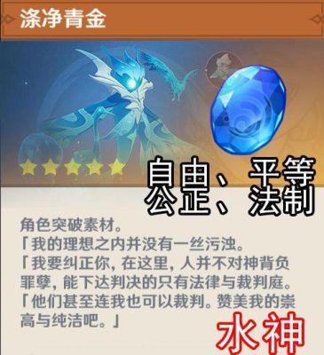 原神七神分别象征着什么？（水神原神象征什么）-图3