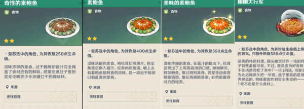 原神胡桃喜欢吃的食物食谱？（原神胡桃有什么）-图1