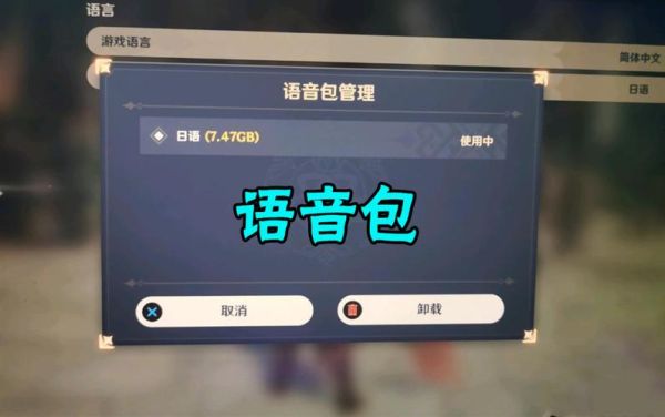 原神语音包多大？（原神什么语音包好）-图2