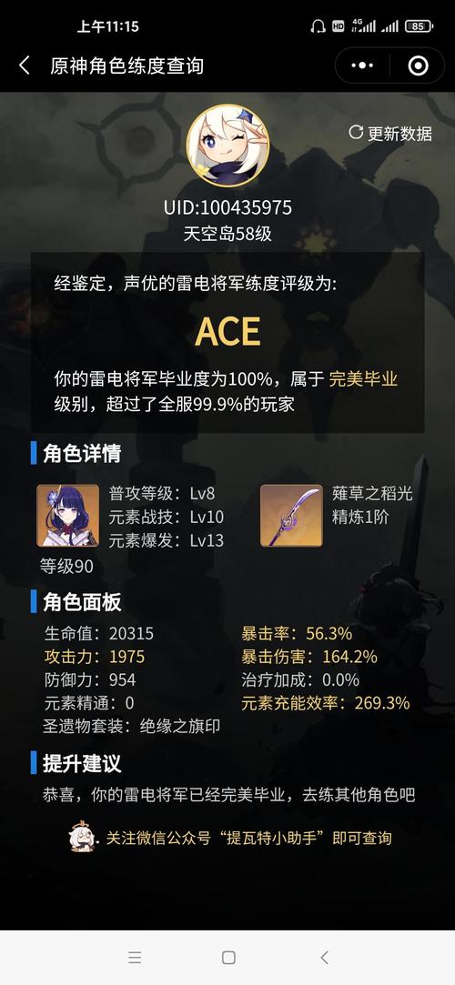 原神角色评级为ace表示什么？（ace是什么原神）-图3